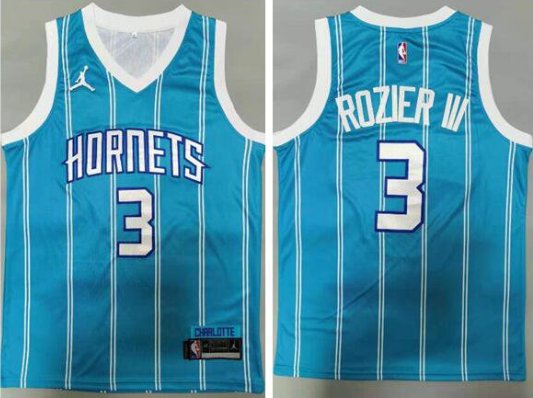 Charlotte Hornets #3 Terry Rozier III Jersey Teal