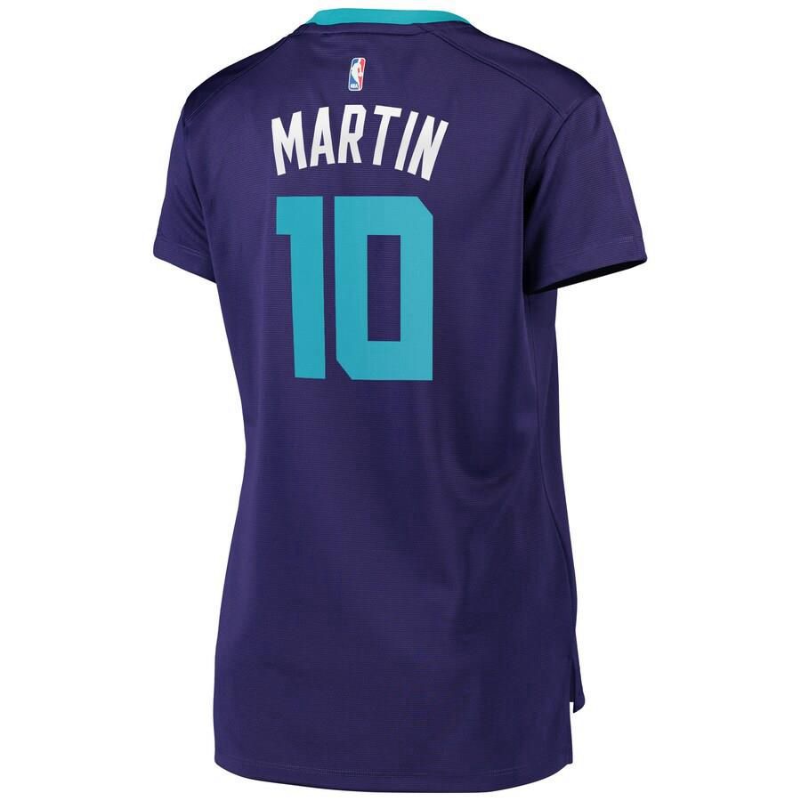 Charlotte Hornets Caleb Martin Fanatics Branded Fast Break Player Statement Jersey Womens - Purple | Ireland D1036D2